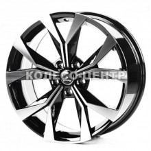 Replica Skoda (SK18726) 7,5x18 5x112 ET38 DIA57,1 (gloss black machined face)