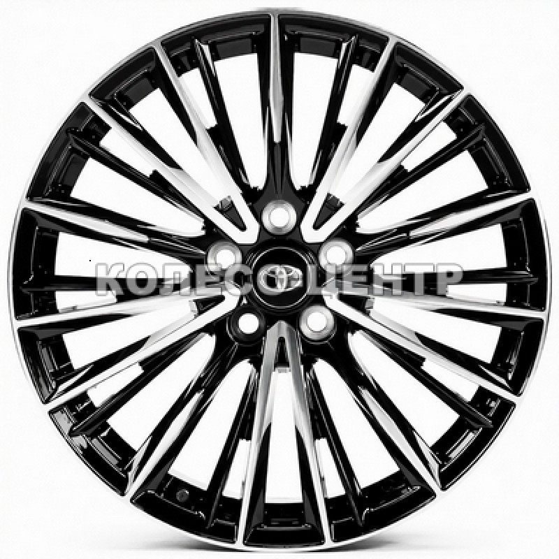 Replica Toyota (TY042) 8,5x19 5x114,3 ET35 DIA60,1 (black machined face)