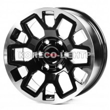 Replica Toyota (TY3431) 7,5x17 6x139,7 ET15 DIA106,1 (BMF)