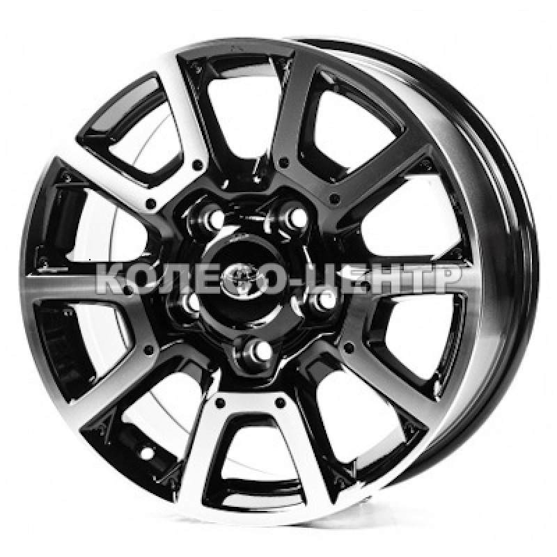 Replica Toyota (TY3435) 8x18 5x150 ET60 DIA110,1 (black machined face)