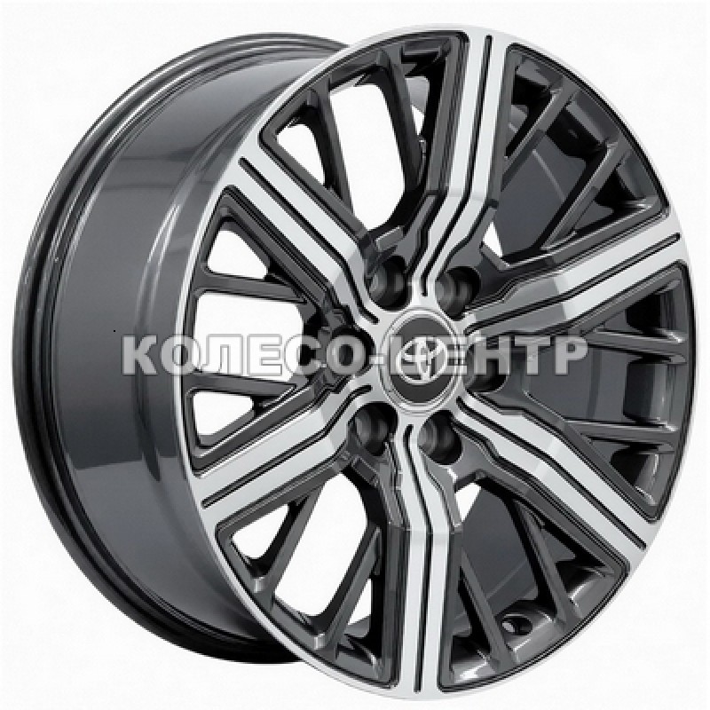 Replica Toyota (TY392) 8,5x20 6x139,7 ET25 DIA106,1 (gun metal machined face)