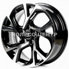 Replica Toyota (TY405) 7x17 5x114,3 ET45 DIA60,1 (black machined face)
