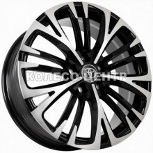 Replica Toyota (TY444) 7x18 5x114,3 ET45 DIA60,1 (black machined face)