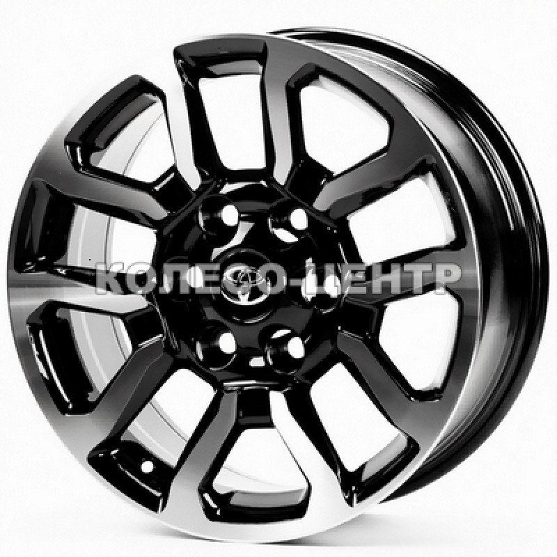 Replica Toyota (TY471) 7,5x18 6x139,7 ET25 DIA106,1 (black machined face)