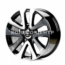 Replica Toyota (TY707) 8,5x20 5x150 ET58 DIA110,1 (gun metal machined face)