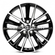 Replica Toyota (TY893) 7,5x17 5x114,3 ET45 DIA60,1 (gun metal machined face)
