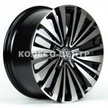 Replica Volksvagen (VV177152) 7,5x17 5x112 ET35 DIA57,1 (black machined face)