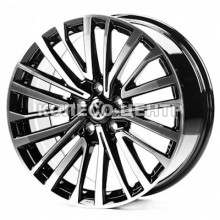 Replica Volkswagen (VV18515) 8x18 5x120 ET45 DIA65,1 (gloss black machined face)