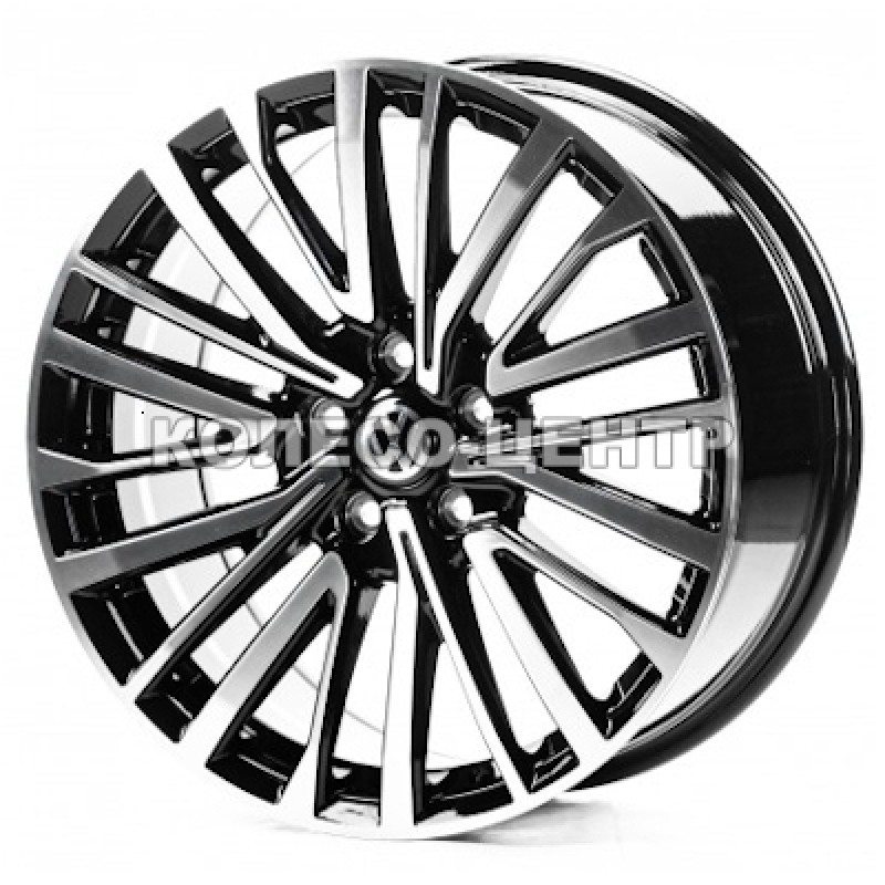 Replica Volkswagen (VV18515) 8x18 5x120 ET45 DIA65,1 (gloss black machined face)