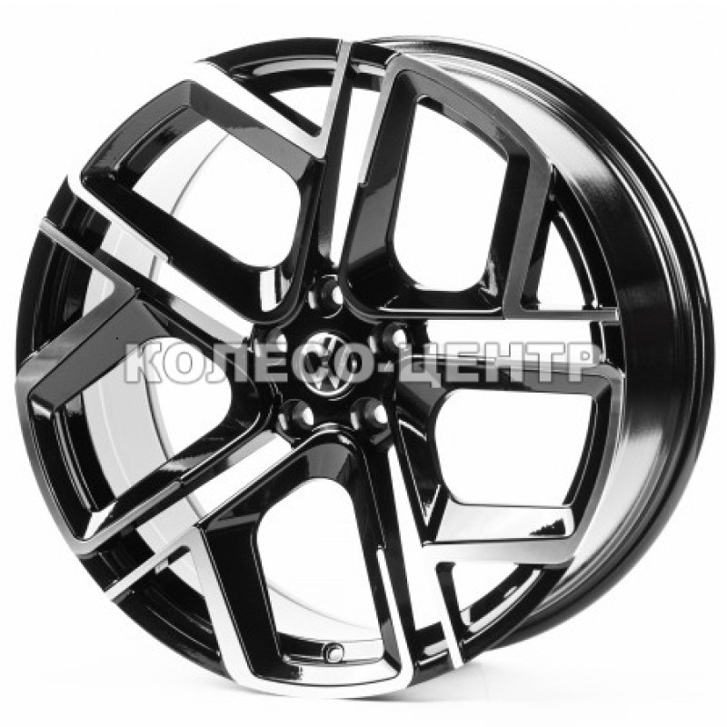 Replica Volkswagen (VV766) 8,5x19 5x112 ET38 DIA57,1 (gloss black machined face)