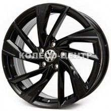 Replica Volkswagen (VW6111) 7x17 5x112 ET45 DIA57,1 (black)