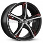 Ronal R62 7,5x18 5x108 ET40 DIA76 (black)