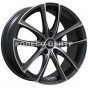 WSP Italy Audi (WD001) Praslin 7x17 5x112 ET40 DIA57,1 (gloss black polished)