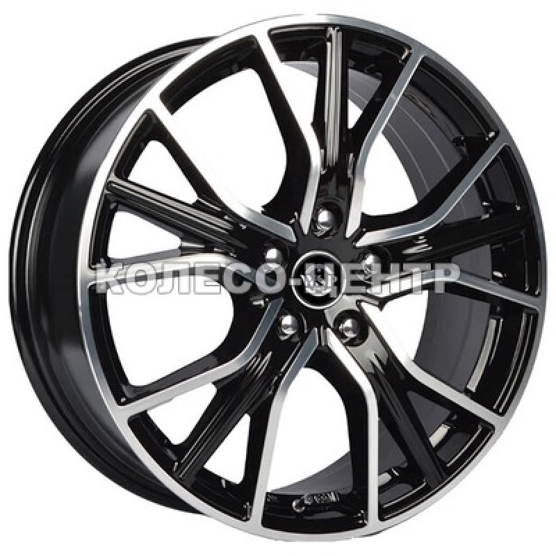 WSP Italy Toyota (WD004) Zurich 7,5x18 5x114,3 ET45 DIA (gloss black polished)