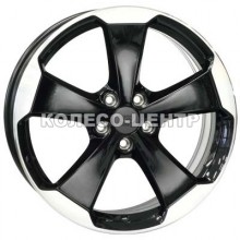WSP Italy Volkswagen (W465) Laceno 7,5x18 5x112 ET51 DIA57,1 (gloss black polished)