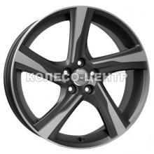 WSP Italy Volvo (W1258) Napoli 7,5x18 5x108 ET52,5 DIA63,4 (matt gun metal polished)