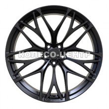WS Forged WS-02M 10,5x21 5x112 ET43 DIA66,6 (satin black dark machined face)