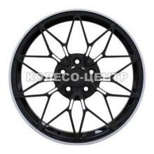 WS Forged WS-14M 8x18 5x112 ET50 DIA66,6 (gloss black lip polished)